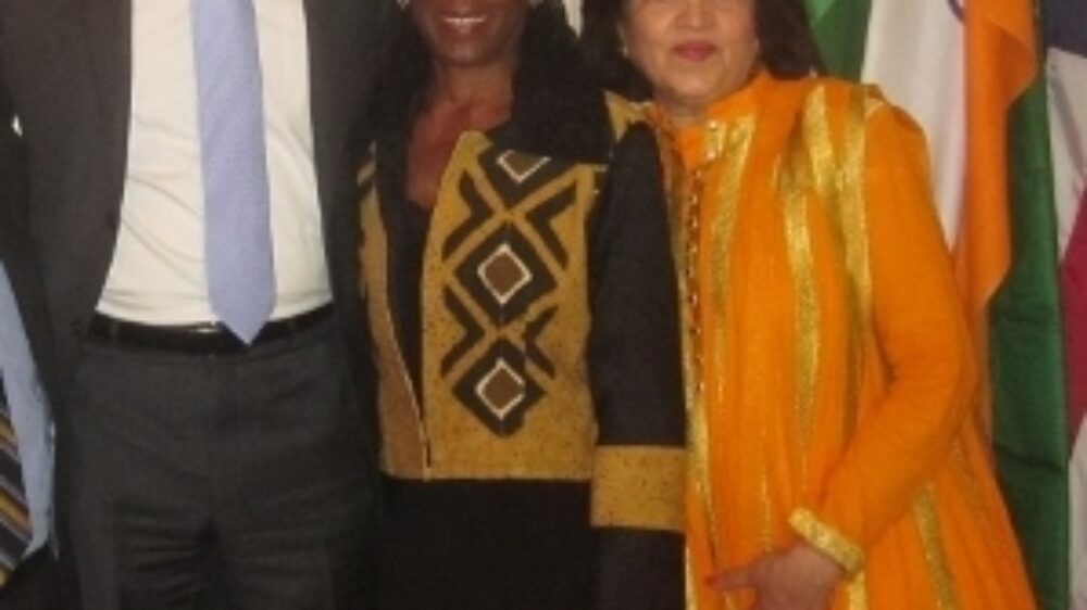 1 – Pam jee with Hon. de Blasio N Chirlane