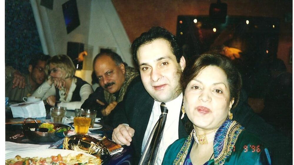 Pam with Rajiv Kapoor- scan 25