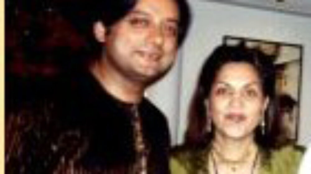 Shashi Throor with Pam Kwatra